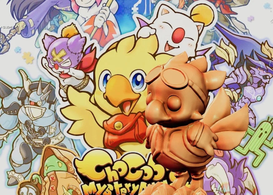 Mô hình Chocobo dễ thương từ Final Fantasy (In 3D) - Image 3