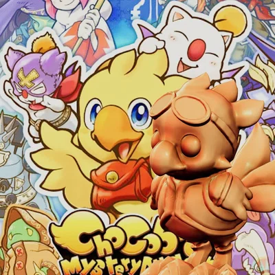 Mô hình Chocobo dễ thương từ Final Fantasy (In 3D)