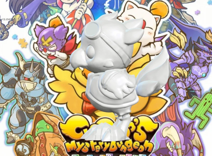 Mô hình Chocobo dễ thương từ Final Fantasy (In 3D) - Image 4