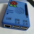 Vỏ bảo vệ Raspberry Pi 5 với thiết kế ốc vít và lỗ gắn nhiệt chắc chắn - Thumbnail 1