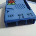 Vỏ bảo vệ Raspberry Pi 5 với thiết kế ốc vít và lỗ gắn nhiệt chắc chắn - Thumbnail 2