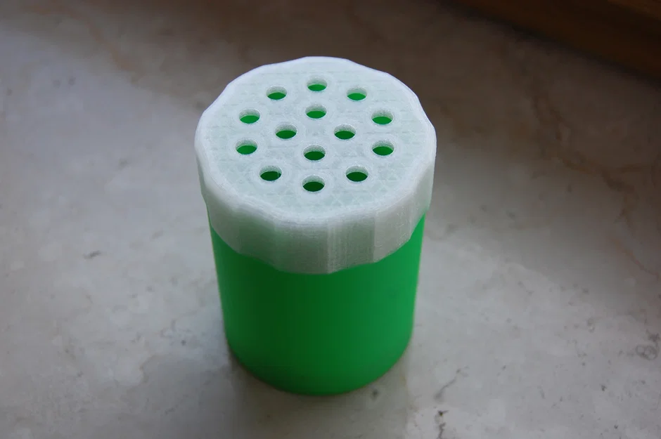 Hộp có nắp vặn ren – tùy chọn có hoặc không có lỗ - Image 2