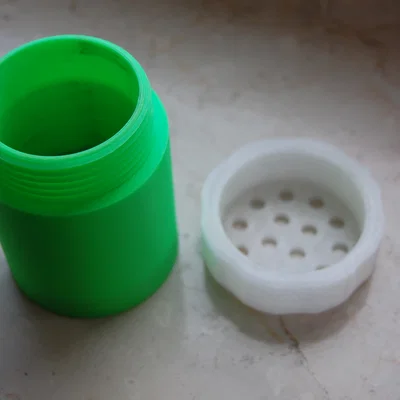 Hộp có nắp vặn ren – tùy chọn có hoặc không có lỗ