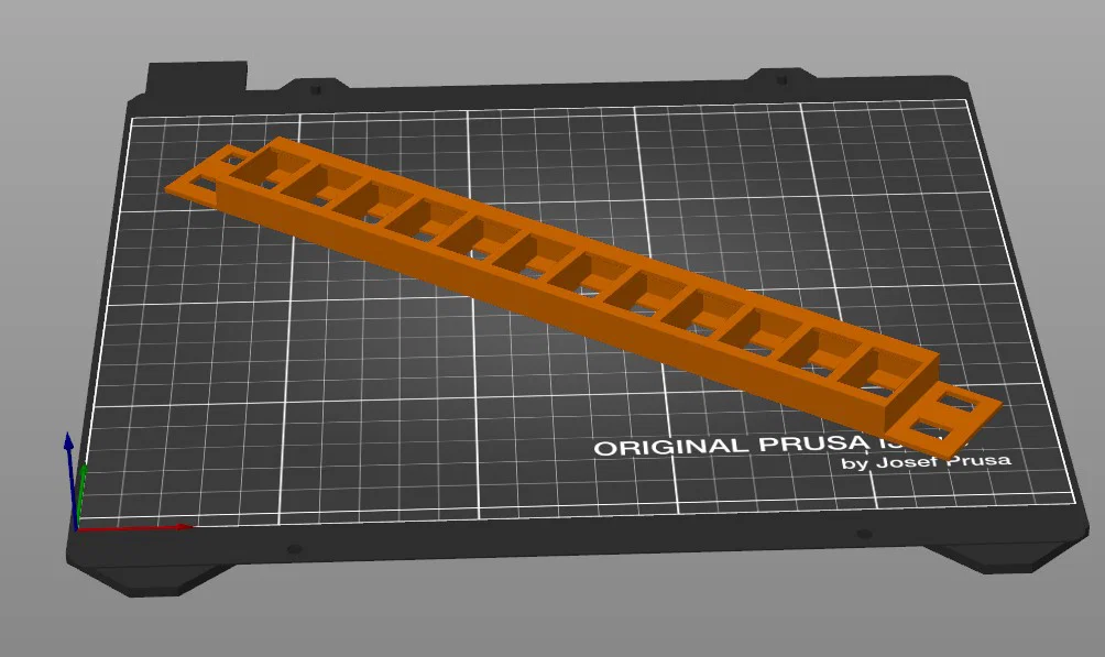 Patch panel 10 inch - 12 keystone module (1/2 U) - Image 1