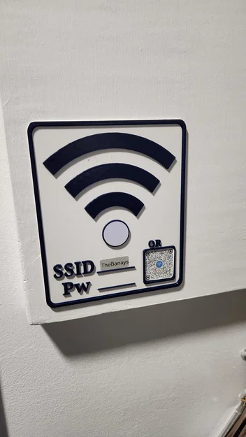Bảng thông tin Wi-Fi tích hợp NFC và QR Code thông minh - Image 1