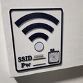 Bảng thông tin Wi-Fi tích hợp NFC và QR Code thông minh - Thumbnail 1
