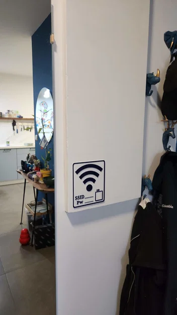 Bảng thông tin Wi-Fi tích hợp NFC và QR Code thông minh - Image 3