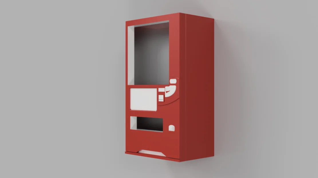 Máy bán hàng tự động (Vending machine) lắp ráp bằng nam châm - Image 1