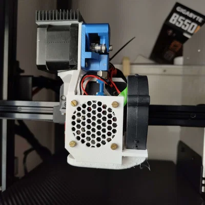 Nâng cấp làm mát hotend Sunlu T3 + adapter direct drive