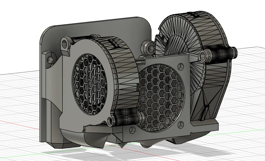 Nâng cấp làm mát hotend Sunlu T3 + adapter direct drive - Image 4
