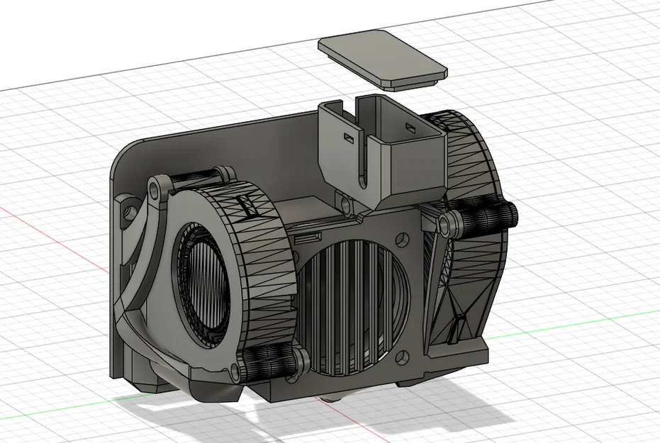 Nâng cấp làm mát hotend Sunlu T3 + adapter direct drive - Image 5