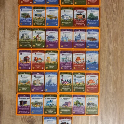 Organizer Machi Koro (Cards Inlay) – Khay/Module sắp xếp thẻ bài gắn nam châm