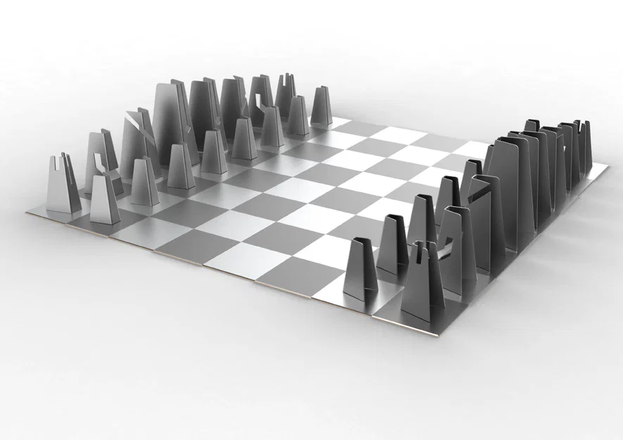 Bộ Cờ Vua Hiện Đại (Modern Chess Set) - Image 1