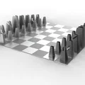 Bộ Cờ Vua Hiện Đại (Modern Chess Set) - Thumbnail 1
