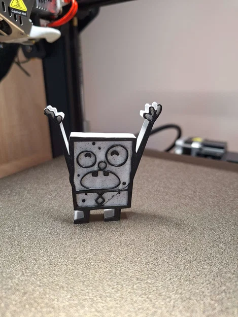 DoodleBob – Mẫu in 3D dễ in (cần support) - Image 5