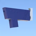 Súng phun nước mini in 3D cho bé - Đồ chơi nhà tắm siêu vui nhộn - Thumbnail 1