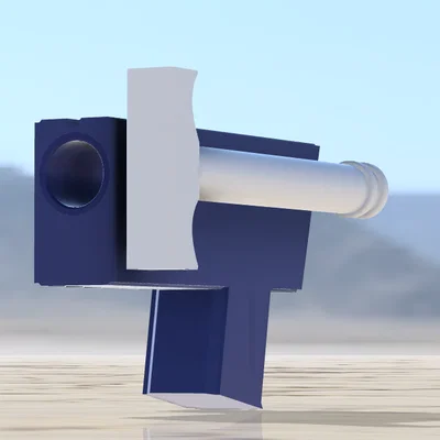 Súng phun nước mini in 3D cho bé - Đồ chơi nhà tắm siêu vui nhộn