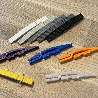 Kẹp Cá Sấu (Crocodile Clips)