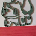 Mô hình treo tường Pokémon Bulbasaur in 3D độc đáo - Thumbnail 1