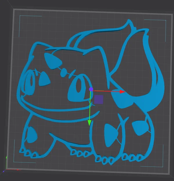 Mô hình treo tường Pokémon Bulbasaur in 3D độc đáo - Image 2