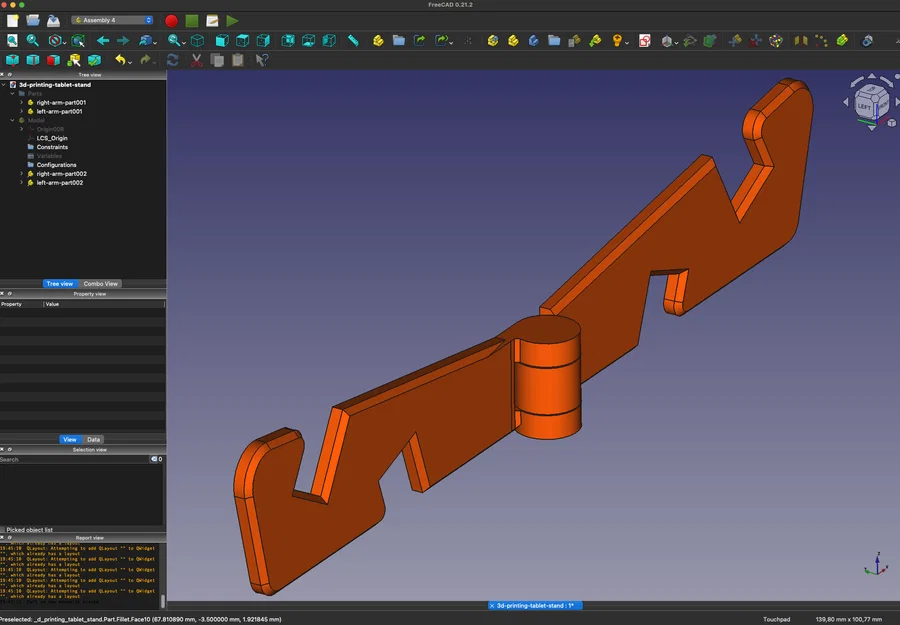 Giá đỡ tablet và điện thoại (printed in place) - Image 4