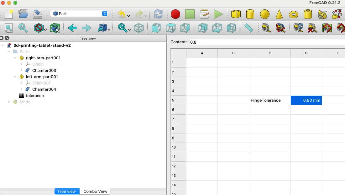 Giá đỡ tablet và điện thoại (printed in place) - Image 16