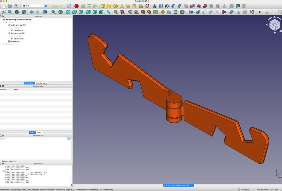 Giá đỡ tablet và điện thoại (printed in place) - Image 20