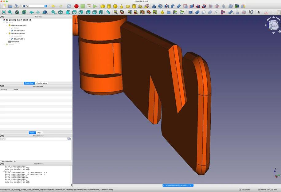Giá đỡ tablet và điện thoại (printed in place) - Image 21