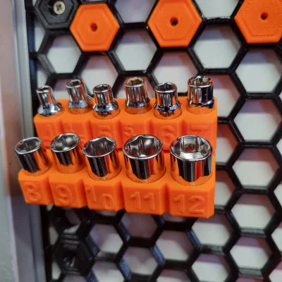 Khay treo đầu khẩu (socket) tiện lợi cho Honeycomb Storage Wall