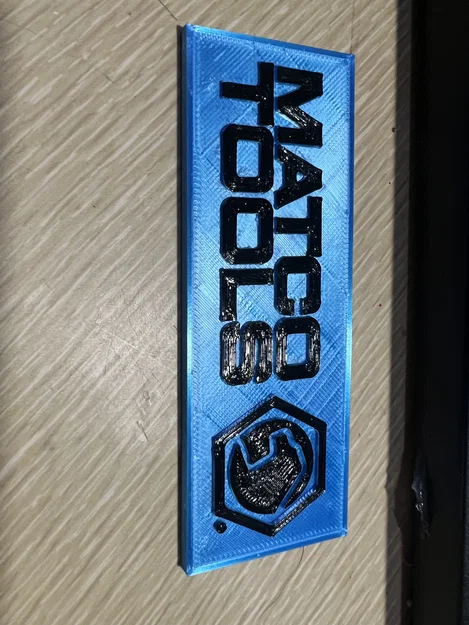 Bảng hiệu logo Matco Tools trang trí gara (File in 3D) - Image 1