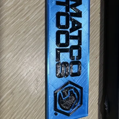 Bảng hiệu logo Matco Tools trang trí gara (File in 3D)