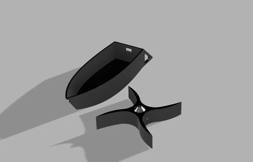 Mô hình thuyền đồ chơi in 3D chạy bằng dây thun thú vị - Image 4