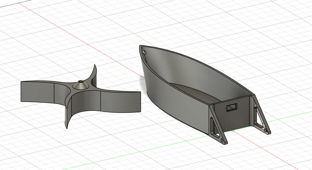 Mô hình thuyền đồ chơi in 3D chạy bằng dây thun thú vị - Image 5