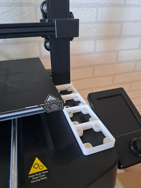 Khung giữ phụ kiện Gridfinity cho máy in Ender 3 V3 SE/KE - Image 2