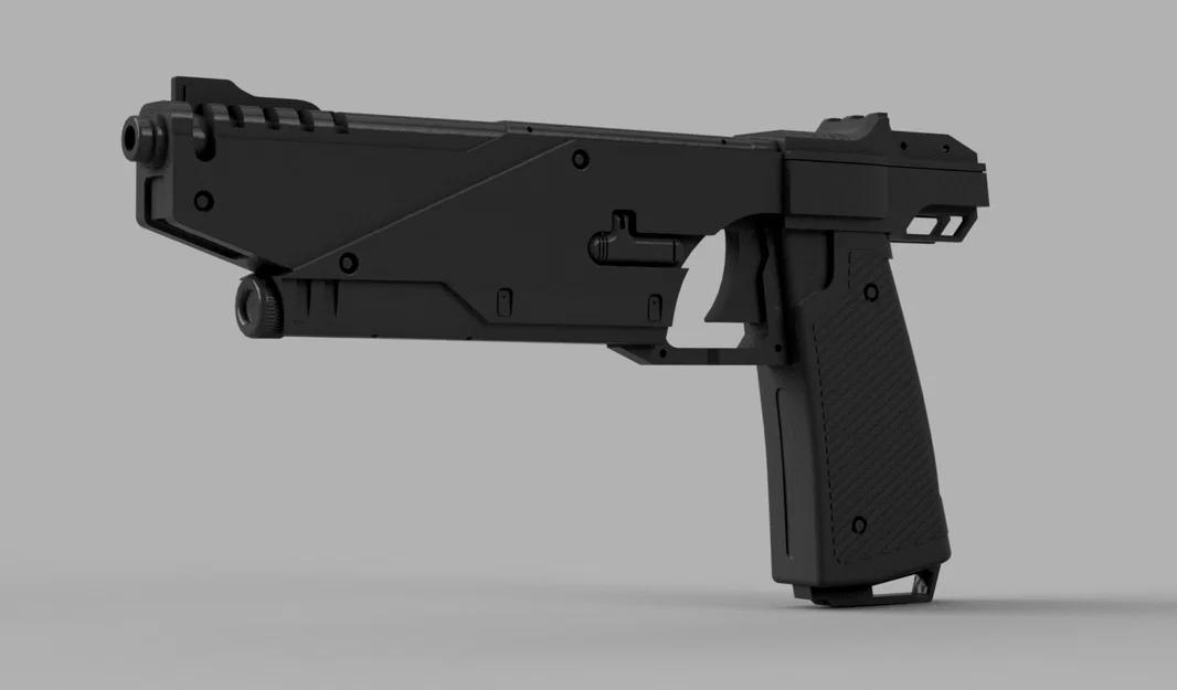 Mô hình 3D Westar 35 Mandalorian Blaster - Tỷ lệ 1:1 cực chất - Image 1