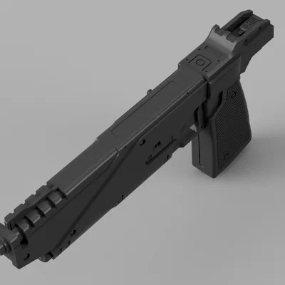 Mô hình 3D Westar 35 Mandalorian Blaster - Tỷ lệ 1:1 cực chất