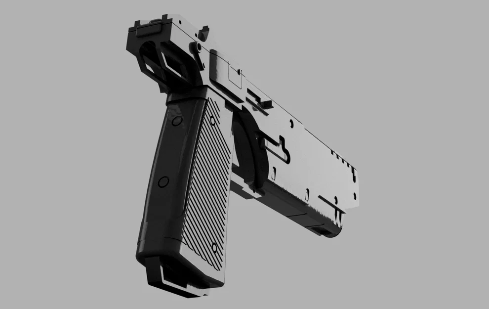 Mô hình 3D Westar 35 Mandalorian Blaster - Tỷ lệ 1:1 cực chất - Image 3