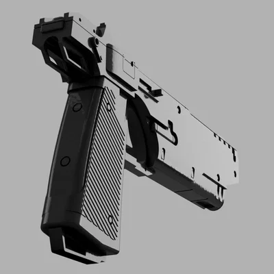 Mô hình 3D Westar 35 Mandalorian Blaster - Tỷ lệ 1:1 cực chất