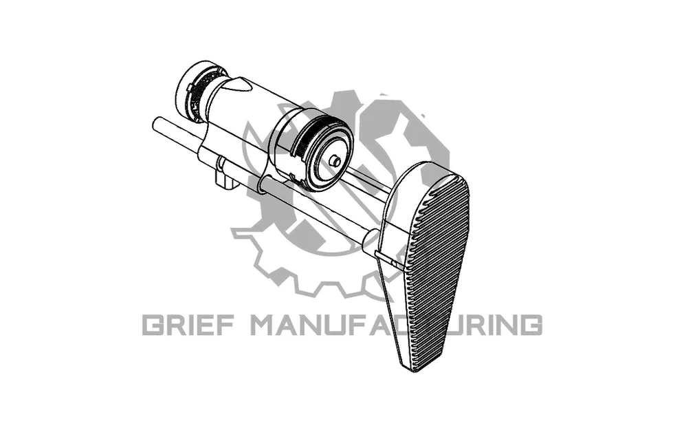 Báng PDW thu gọn (Retractable) cho Gel-Blaster & AEG - Image 6