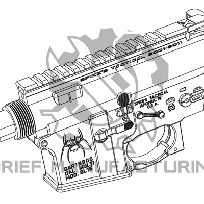 GIRLS’ FRONTLINE: ST-AR15 Upper & Lowwer cho CYMA Gel-Blaster