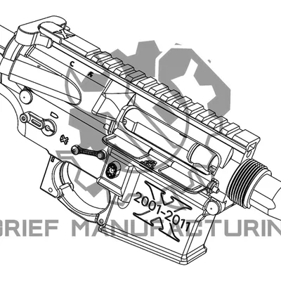 GIRLS’ FRONTLINE: ST-AR15 Upper & Lowwer cho CYMA Gel-Blaster