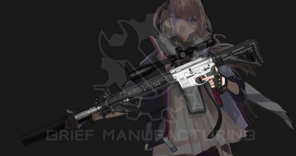 GIRLS’ FRONTLINE: ST-AR15 Upper & Lowwer cho CYMA Gel-Blaster - Image 3