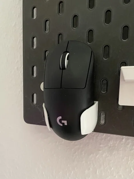 Giá treo chuột Logitech G Pro Superlight cho bảng Ikea Skadis - Image 1