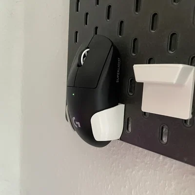 Giá treo chuột Logitech G Pro Superlight cho bảng Ikea Skadis
