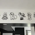 Mô hình tranh treo tường Monsters, Inc. 3D (Bob và Sullivan) - Thumbnail 2