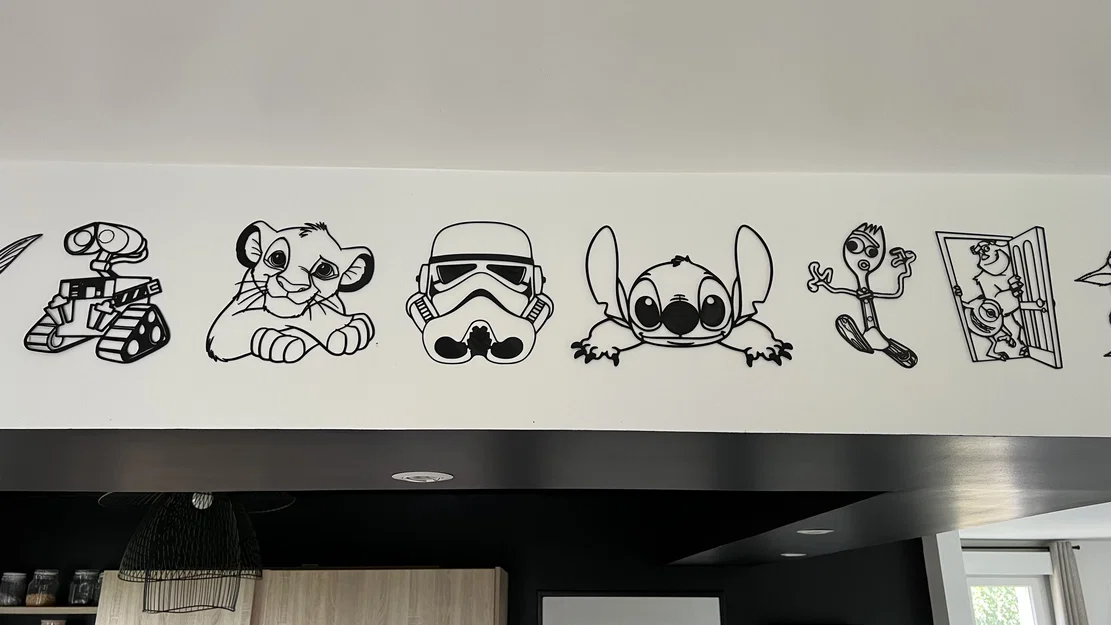 Olaf Wall Art - Mô hình trang trí tường hình người tuyết Frozen - Image 2