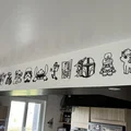 Tranh treo tường 3D Grogu và Mũ bảo hiểm Mandalorian cực chất - Thumbnail 6