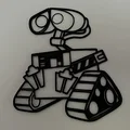 Tranh treo tường Wall-E (Wall-E Wall Art) trang trí bằng in 3D độc đáo - Thumbnail 1