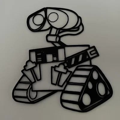 Tranh treo tường Wall-E (Wall-E Wall Art) trang trí bằng in 3D độc đáo