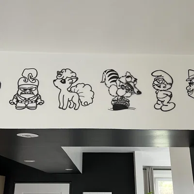 Tranh treo tường Wall-E (Wall-E Wall Art) trang trí bằng in 3D độc đáo